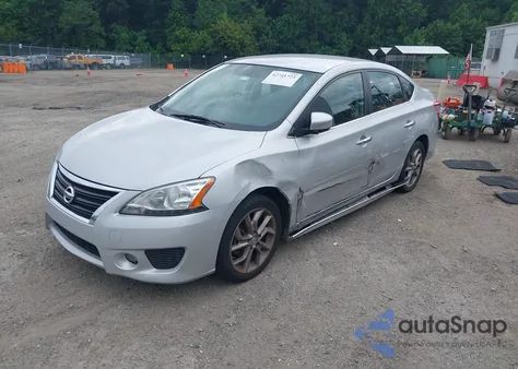 2013 Nissan Sentra S/Sv/Sr/Sl z USA, uszkodzony, nr VIN 3N1AB7AP3DL778940